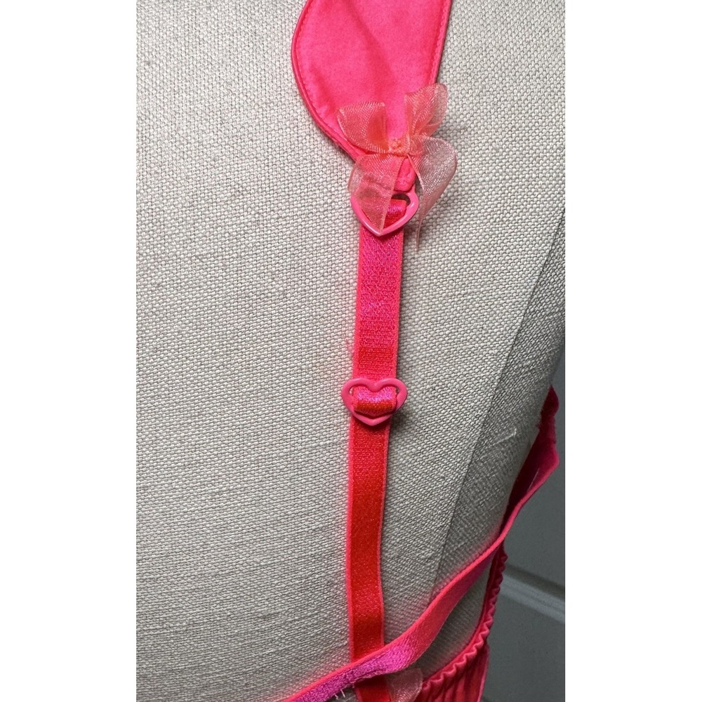 VS For Love & Lemons‎ Graphic Hearts Underwire Unlined Bra Size Large NWT - Picture 4 of 12